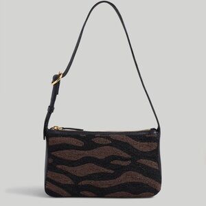 Madewell - The Buckle-Strap Shoulder Bag in Bead-Embellished Leather